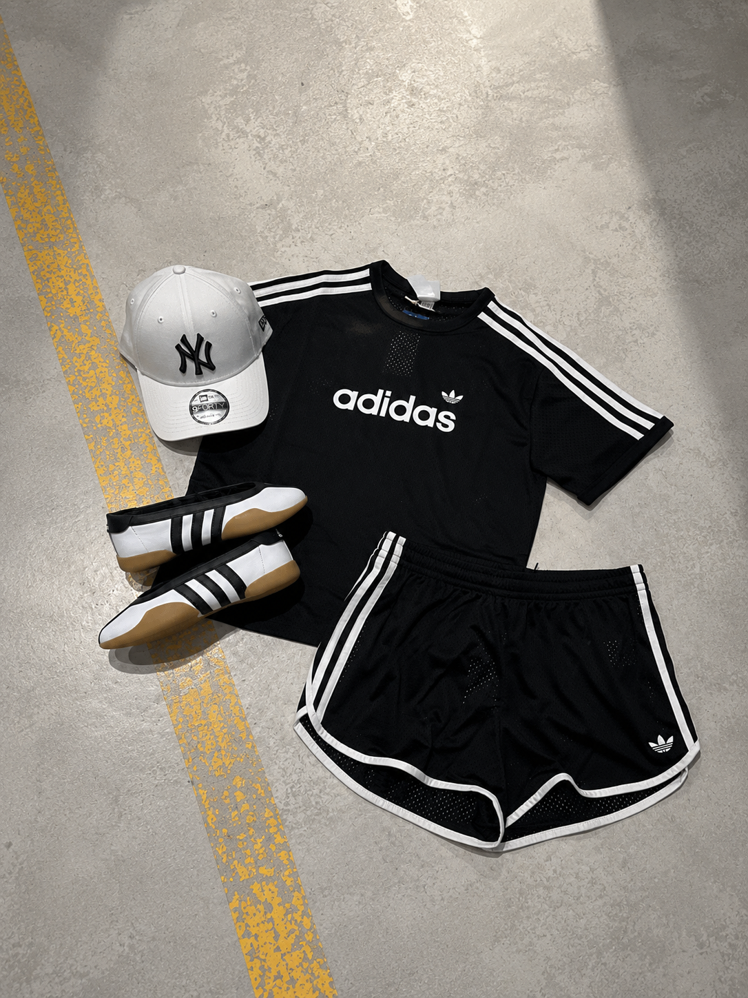 Cordset Adidas Donna Crochet Nero