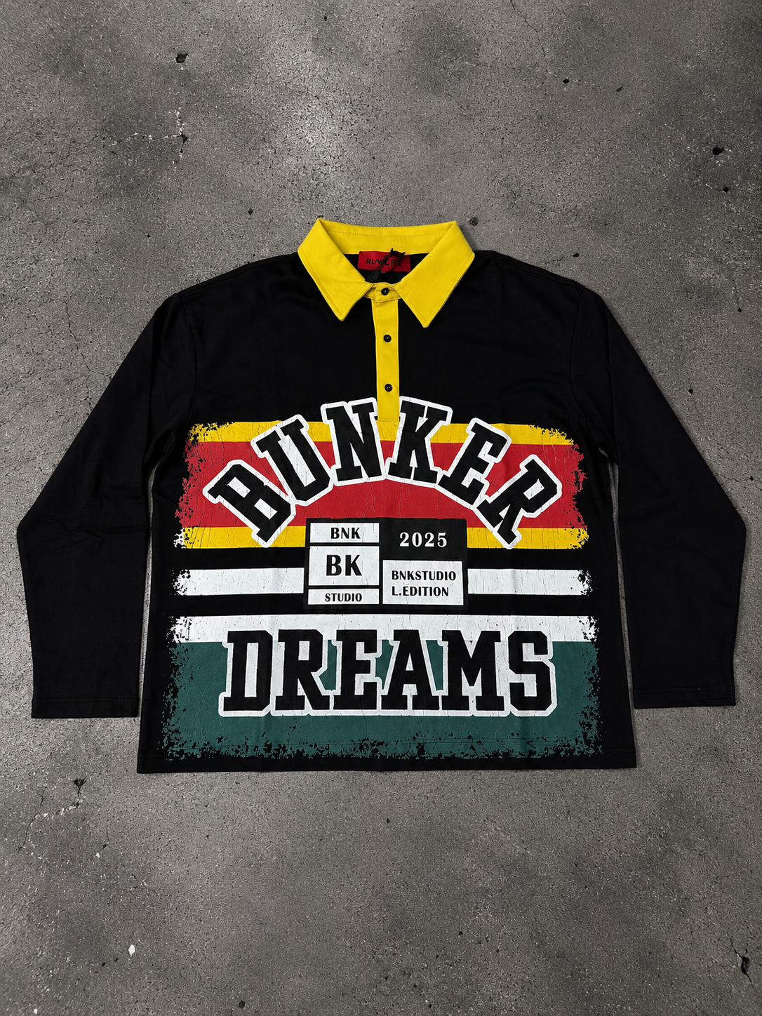 Polo Longsleeve Bunker Dreams