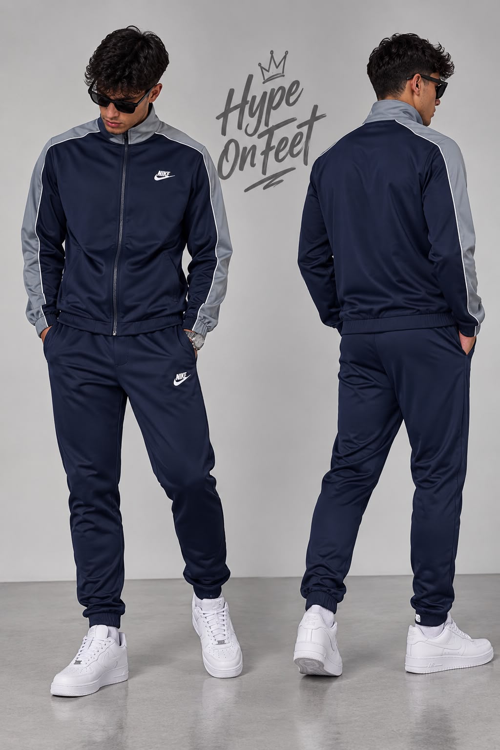 Tuta Nike Sportswear Club Uomo Blu
