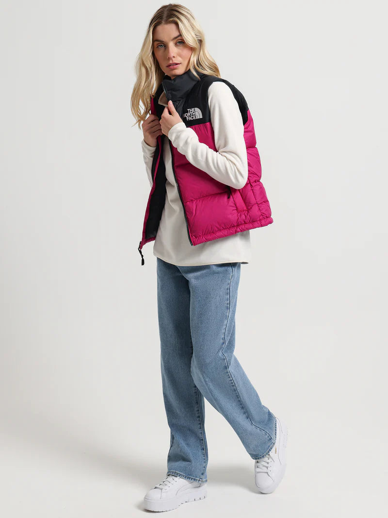 The North Face Gilet Nuptse Fuchsia
