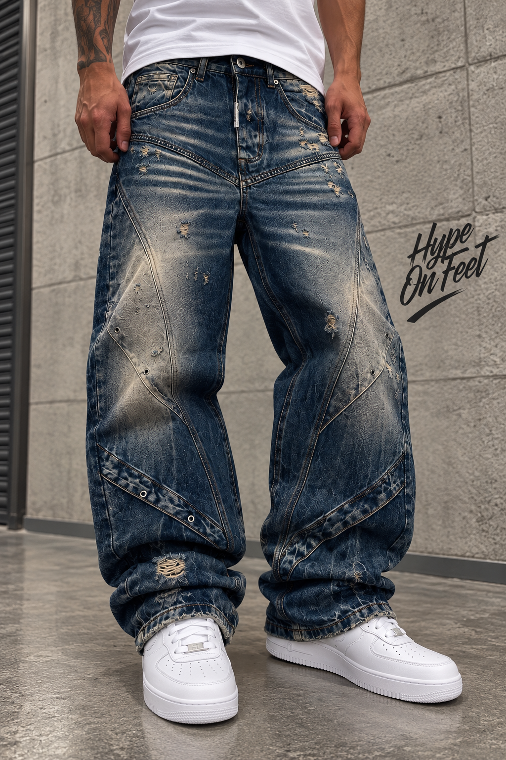 Jeans Baggy Sabbiato