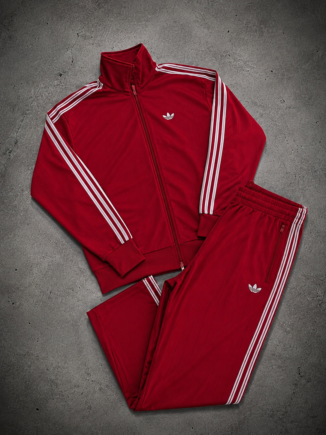 Coordinato Adidas Rosso