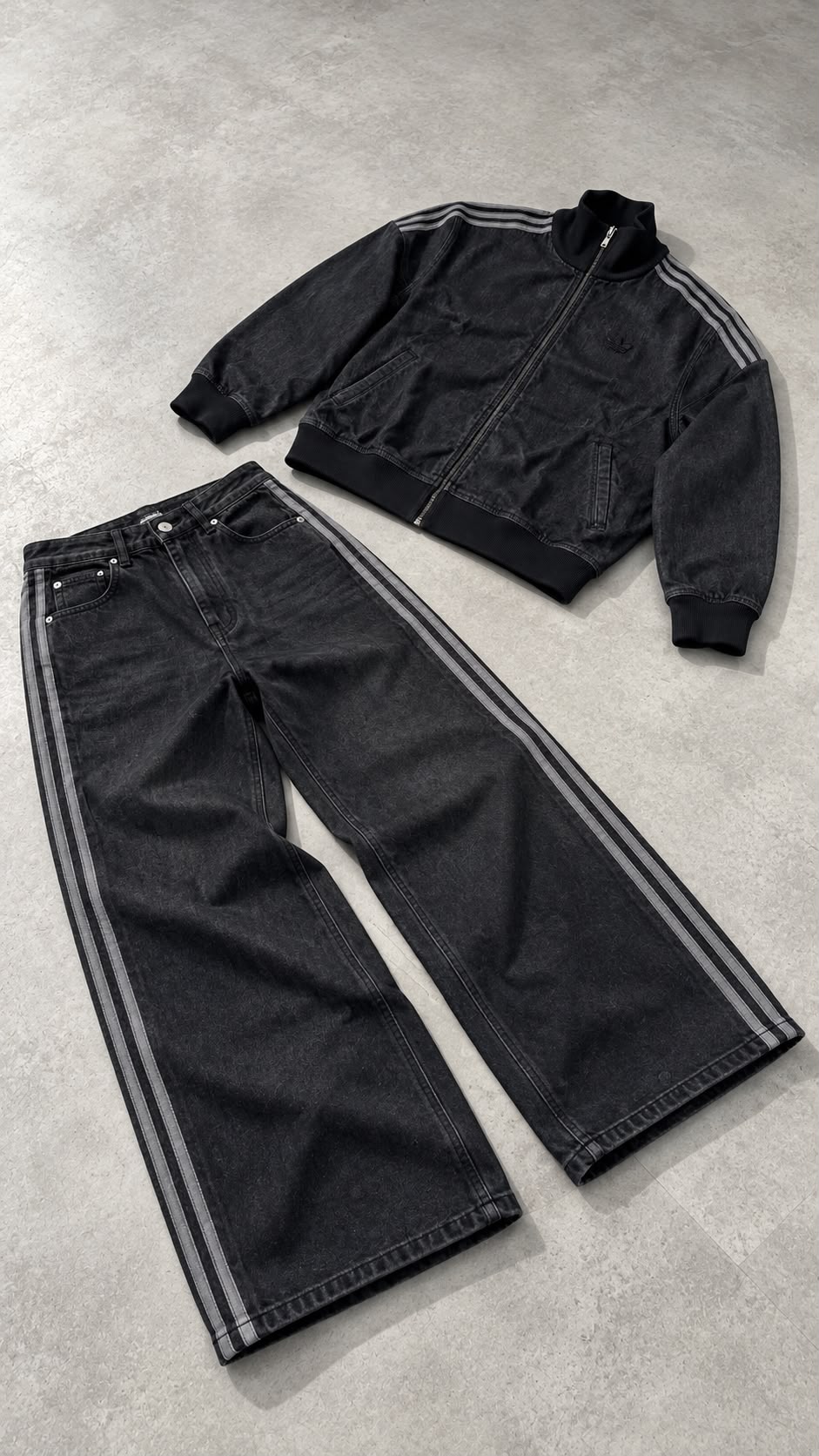 Coordinato Adidas Denim Unisex