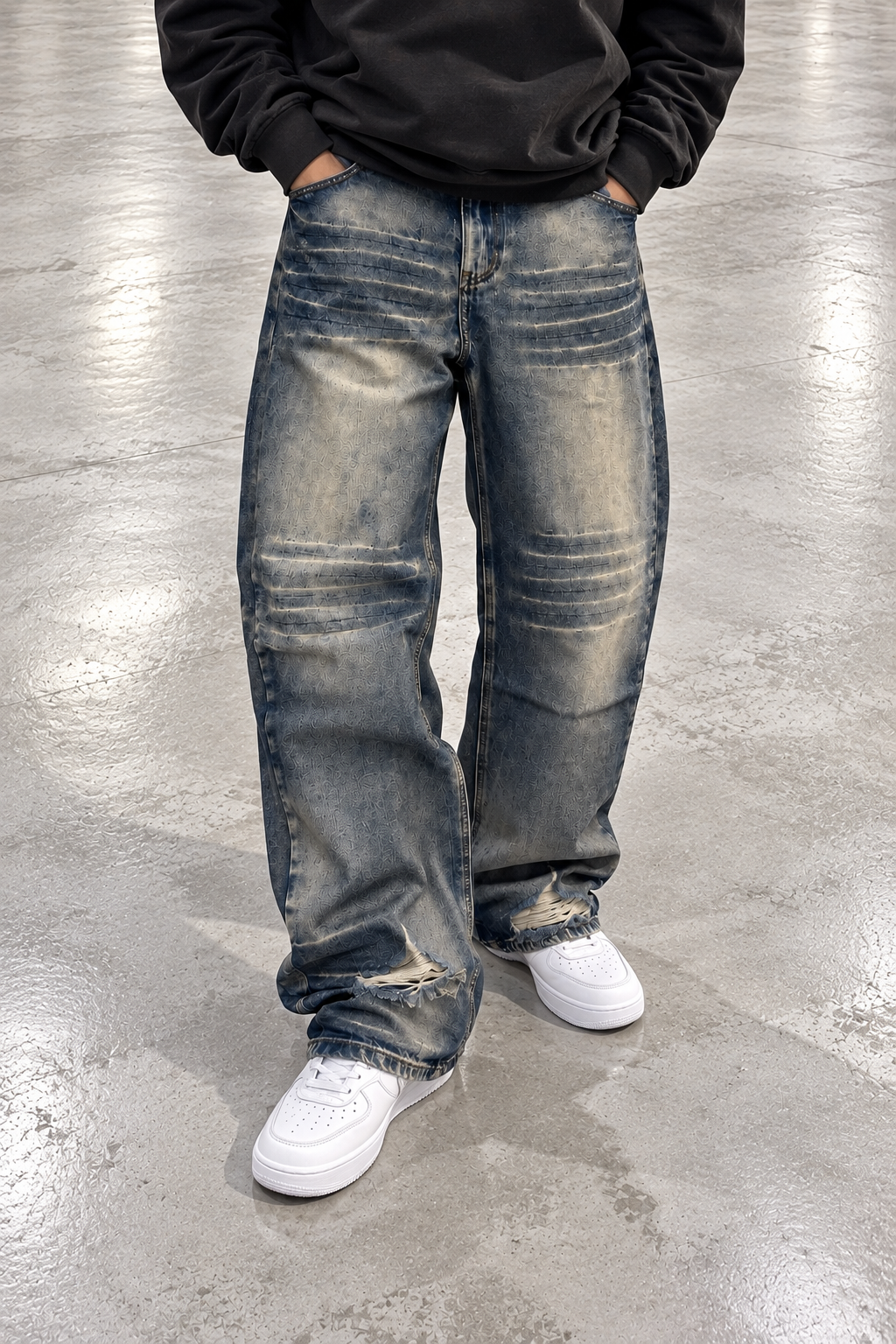 Jeans Sabbiato Rotture