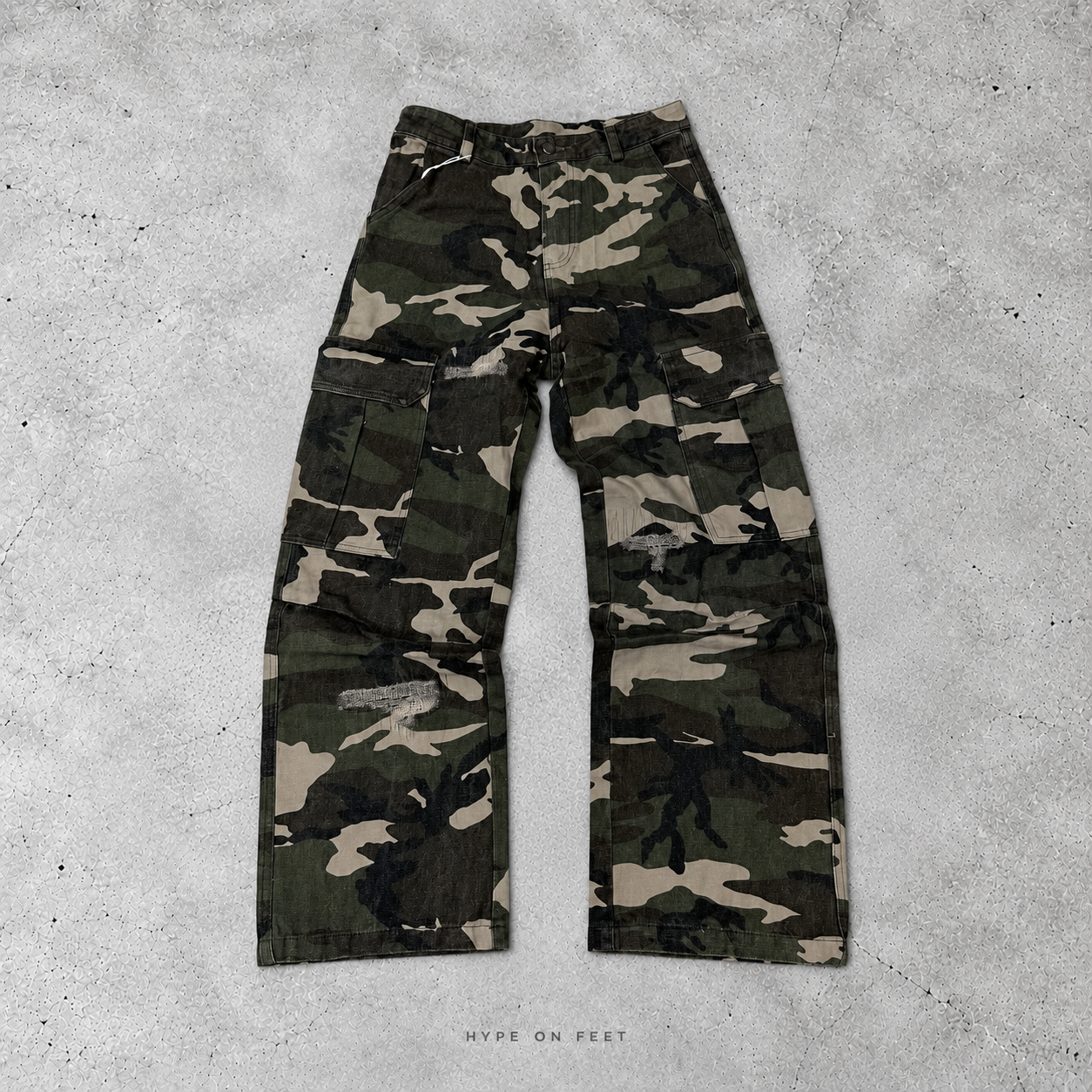 Pantalone Cargo Camo