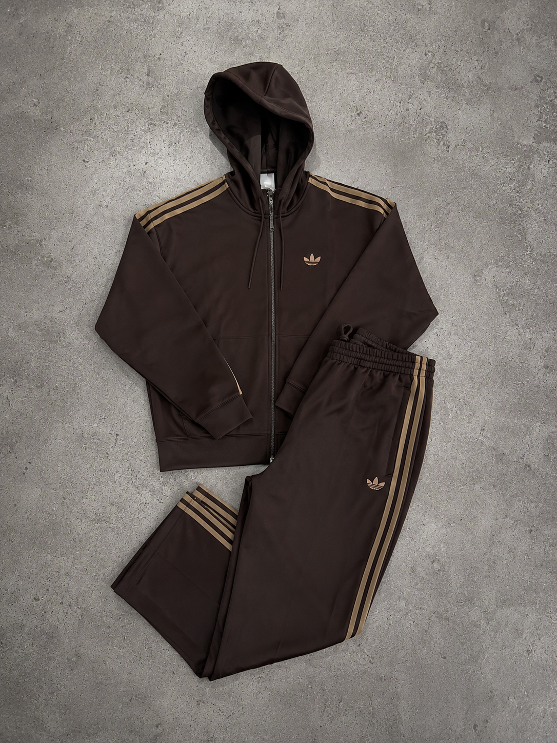 Coordinato Adidas Spacer Marrone