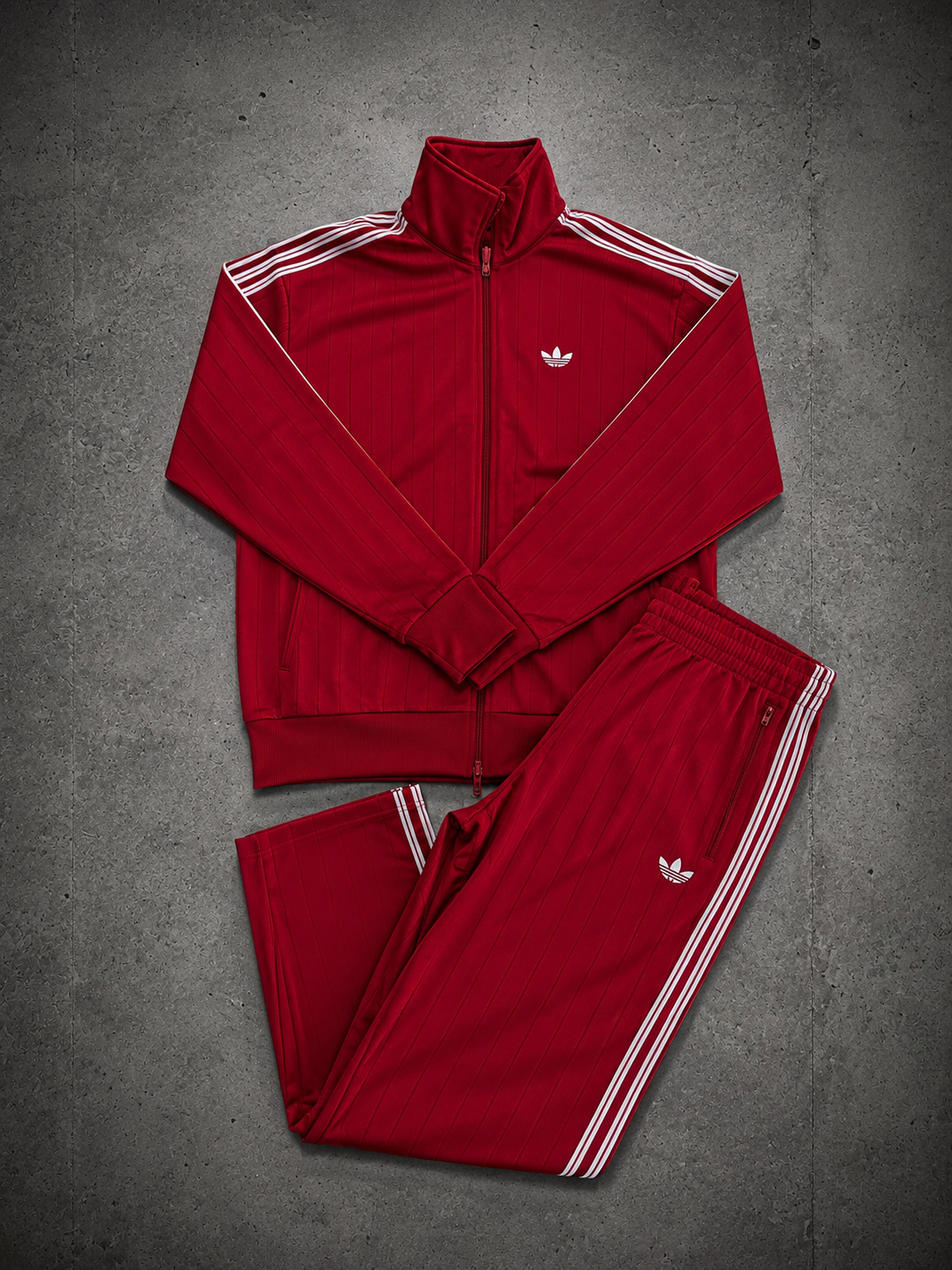 Coordinato Adidas Rosso