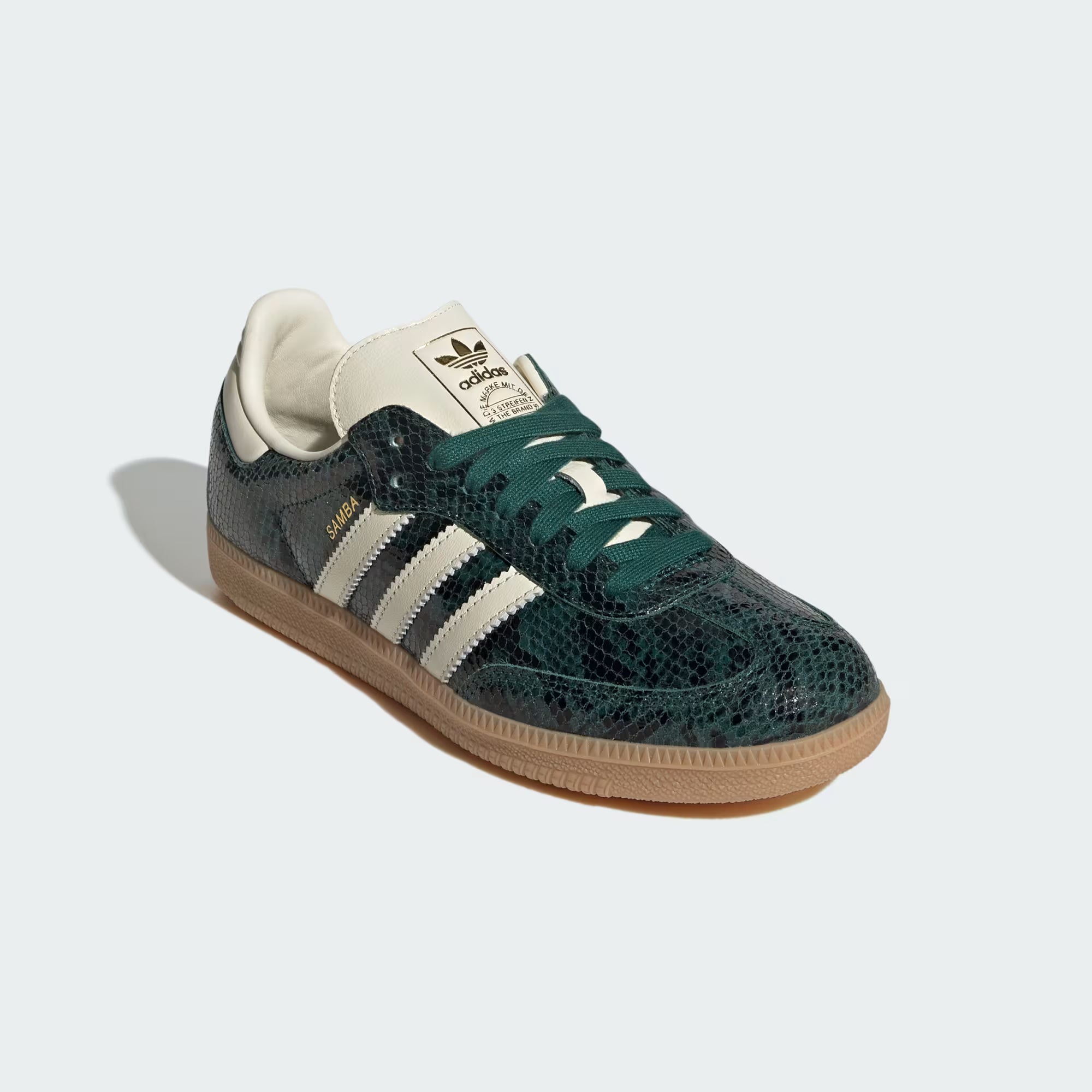 Adidas Samba Og Snakeskin Green