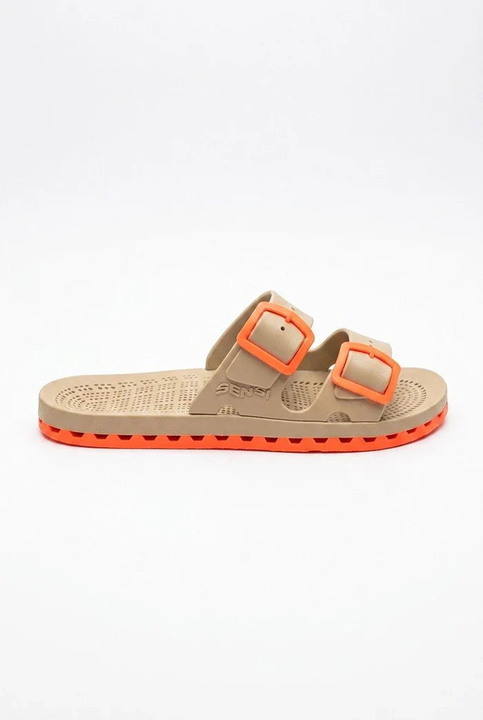 Sensi Ciabatte La Jolla Sahara Beige / Orange